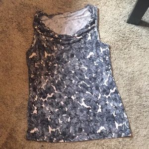 Tank top with scoop neck